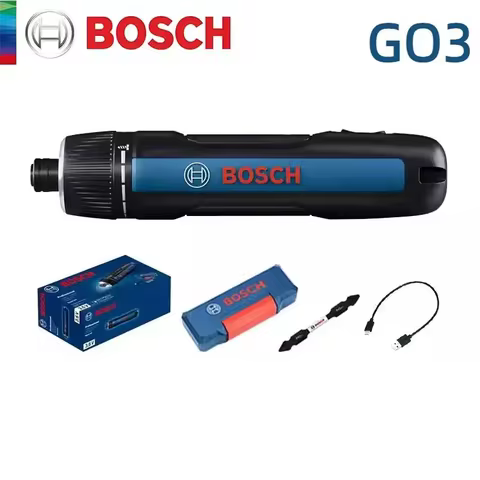 Bosch GO 3 Electric Screwdriver Set 3.6V 5Nm Cordless Mini Hand Drill Rechargeable Screw Driver Bosc