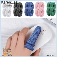 KA Tubular Care Bandage, Multicolor Cotton Spandex Cotton Finger Cots,  Extension Disposable Wear-resistant Sports Safety