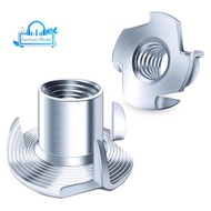 Nuts-Nuts,4-Claw Nuts for Bolts and Rod Casters,Hardware Nuts