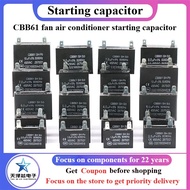 CBB61 fan capacitor air conditioner start capacitor plug 1UF 1.2UF 1.5UF 2UF 2.5UF 4UF 4UF 5UF 6UF 7