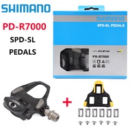 SHIMANO 105 PD-R7000 Road Bicycle Self-Locking SPD Pedals Bike Pedal With SH11 Cleats Anti-slip Cycl