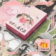 55pcs IVE《IVE EMPATHY》Pink Love Group LOMO Cards Set Collection Kpop Wonyoung Rei Yujin Leeseo Gaeul