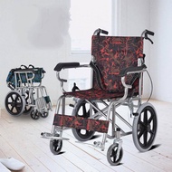 Portable small wheelchairs, foldable for the elderly, ultra light for the elderly to walk on carts