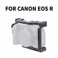 Tenwish Camera Cage for Canon EOS R with Cold Shoe Mount Thread Holes for Magic Arm Microphone