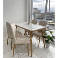 Megajaya 4-seat Marble Dining Table furniture