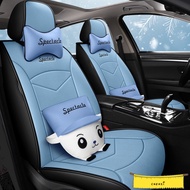 2021 Car Seat Cover 5-seater Perodua Axia Bezza Myvi New Viva Kancil (complete Set) Seat Cover Front And Rear Fully Enclosed Sarung Kusyen Kereta 5
