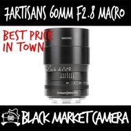 [BMC] 7Artisans 60mm F2.8 Macro APSC Sony E / Fujifilm X / Canon EOS M / EOS R / Nikon Z / Micro 4/3 Mount *Local Warr