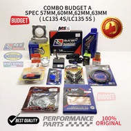 COMBO BUDGET (A) (LC135 4S & LC135 5S) SET UP SPEC 57MM,60MM,62MM,63MM (LC4S/LC5S)