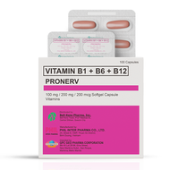 PRONERV CAP100/200MG/200MCG X100
