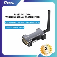 DTECH RS232 To LoRa Wireless Serial Port Transceiver 1000m Communication