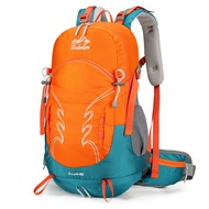 กระเป๋าเป้สะพายหลังปีนเขากันน้ํากระเป๋าเดินป่าขนาดใหญ่ความจุ Mountaineering Rucksack Camping กระเป๋า