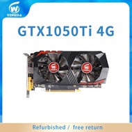 ♦VEINEDA Video Card desktop pc gaming Computer Graphic Card PCI-E GTX1050Ti GPU 4G DDR5 for nVID f☁