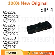 1 PCS SIP-4​ AQZ202/202D/205/207/404 AQZ202G AQ205D AQZ207D/107 SIP-4​ Optocoupler relay 100%Quality