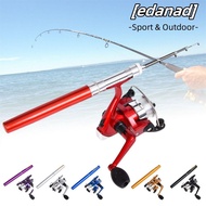 EDANAD Telescopic Fishing Rod Mini Travel Ultralight Carp Feeder