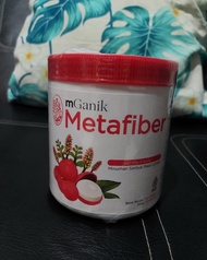 Mganik Metafiber suplemen fiber untuk diabeteskolesterolpencernaan lancar sehat alami meta fiber