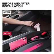 2X Car Seat Gap Filler Between Seats Crevice Decoration Interior Accessories For BMW I3 I4 I5 I6 I7 