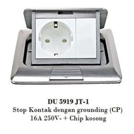 FF Stop Kontak Lantai Panasonic DU5919JT-1 (STOP 2F CP+CHIP KOSONG)