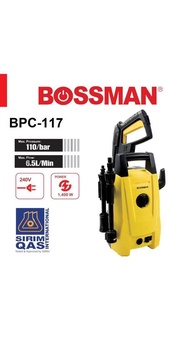 Bossman 1400w High Pressure Cleaner Water Jet waterjet BPC117