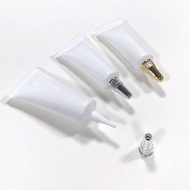 5/10g/ml White Bullet Cosmetic Hose Pure Dew Water Essence Perfume Filling Empty Bottle Plastic Bott