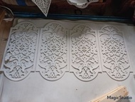 Ornament Krawangan Dekorasi Spon Eva Karet 8mm