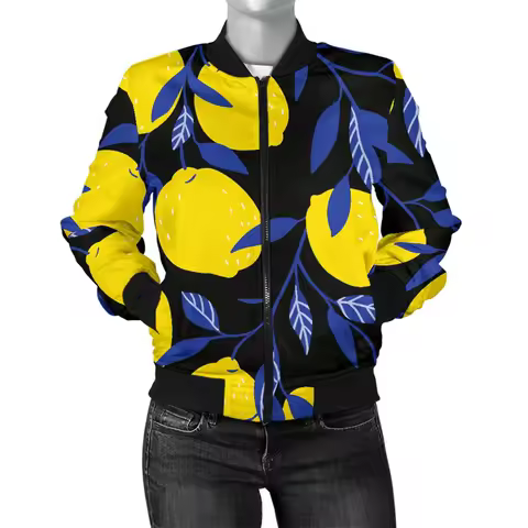 3d Print Lemon Strawberry Fruits Series Pattern Zipper Jackets Men Women Autumn Sweatshirt Kids Casu