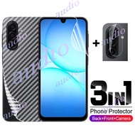 For Samsung A17 5G 3in1 Front Back Lens Hydrogel Film For Samsung Galaxy A17 A27 A37 A57 A07 LTE 5G 