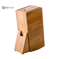 Wood  Holder  Block Stand Knives Storage Shelf Rack Storage Box Organizer Kitchen Accessories Tool