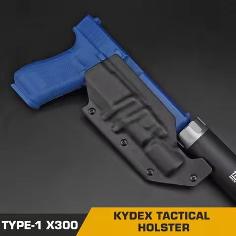 Lightweight Kydex Tactical Pistol Holster for GL 17 19 20 21 45/Wather PPQ/HK P30 P2000 VP9 X300 Lig