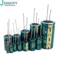 High Frequency Electrolytic Capacitor 6.3V 10V 16V 25V 35V 50V 400V 450V 22UF 100UF 220UF 330UF 470U