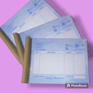 nota kontan nota makanan nota gofood