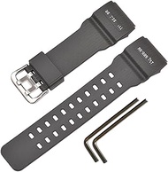 Natural Rubber Strap/Replacement Watch Band for Casio men's G-Shock Master of G Mudmaster Twin Sensor Sports Watch GG-1000/ GWG-100/ GSG-100 Series Watch Strap