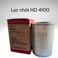 Hyundai electric engine paper oil filter HD 4100, 6D22 - H.K filter brand