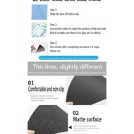 Motorcycle Protector Anti-slip Fiber Tank Pad tank Side Traction Sticker For Kawasaki NINJA ZX-6R ZX