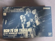 新版吉姆RGM-79 GM (SLEGGAR! E.E.S.F. SLEGGAR LAW'S MOBILE SUIT HG 1/144 ジム（スレッガー搭乗機） GM (SLEGGAR) BANDAI