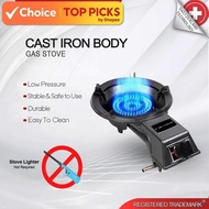 Swiss Thomas LPG Cast Iron Gas Stove / Dapur Gas Besi Tuang Tahan Lasak Sesuai Untuk Outdoor & Kitch