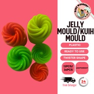 Jelly Mould Twister Mould/Acuan Kaswi Gedik/Kosui viral/Kasui pandan gedik/Loyang plastik kuih viral