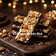 Chocotainer Chocolate Bar Diet & Healthy Snack with Free Gift - Dark Chocolate Halal-No Added Sugar