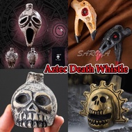 Aztec Death Whistle Skull Retro Aztec Death Halloween Loudest Whistle | Aztec death whistle huebetym