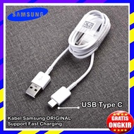 Data Cable Samsung A8 A8+ 2018 ORIGINAL 100% Fast Charging USB Type C