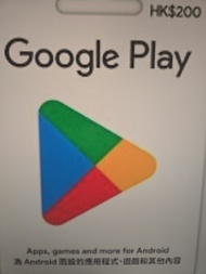 ""7折收""Google Play 禮品卡 點數卡  現金卡 高收
