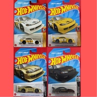 HOT WHEELS | JDM | NISSAN | SILVIA | LB SUPER SILHOUETTE NISSAN SILVIA S15 | YELLOW | WHITE | BLACK 