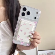 Bow pattern 17pro Cases Suitable for iPhone 17 17promax 16pro 12 13 14 15 pro max Case back Cover 14