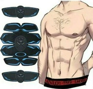 **多買多優惠* 智能USB充電腹肌貼三件套裝 (八塊腹肌款) (exerone) (ems abs machine)