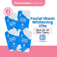 iWhite Korea Facial Wash Sachet 10ml - (Bundle of 4)