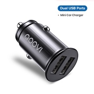 2.4A Mini Fast Car Charger Dual USB Fast Charging Universal Mobile Phone in Car Charge Tablet GPS Fo