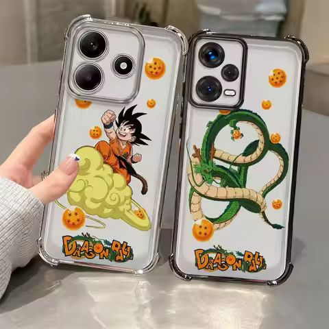 Soft Phone Cover Case for Xiaomi Redmi A3 A3X 13C K80 5G 14C A5 K80 Pro Cute Anime Dragon Ball Z