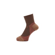[Goldwin] C3fit Arch Support Quarter Socks TEAK BROWN 4
