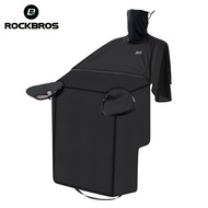 ROCKBROS Electric Bicycle Windshield Cover Summer Sunshade Windproof E-bike Poncho Waterproof  Remov