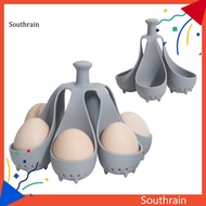 Silicone Egg Boiler Rack BPA-Free Egg Holder for Boiling Even Heating Draining Drying Egg Cooker Bas