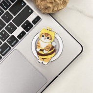 Aiperi Cute Cat Magnet Phone Stand Compatible with iPhone 17 pro Max Acrylic Shell Apple 15 pro Cart